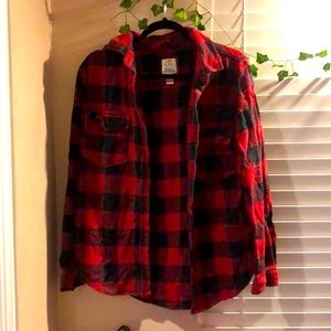 Red and black plaid
